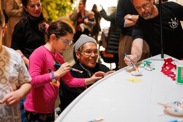 Lincoln Center’s Create-athon: Building a Boat With Clint Ramos Photo
