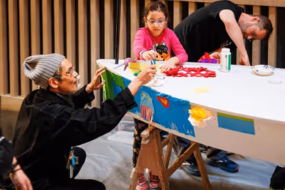 Lincoln Center’s Create-athon: Building a Boat With Clint Ramos Photo