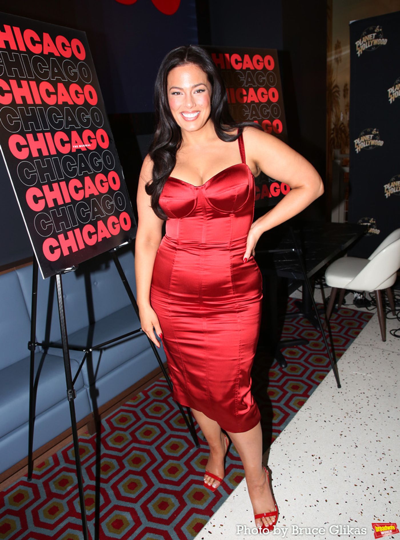 Photos: Ashley Graham Meets the Press for CHICAGO on Broadway  Image