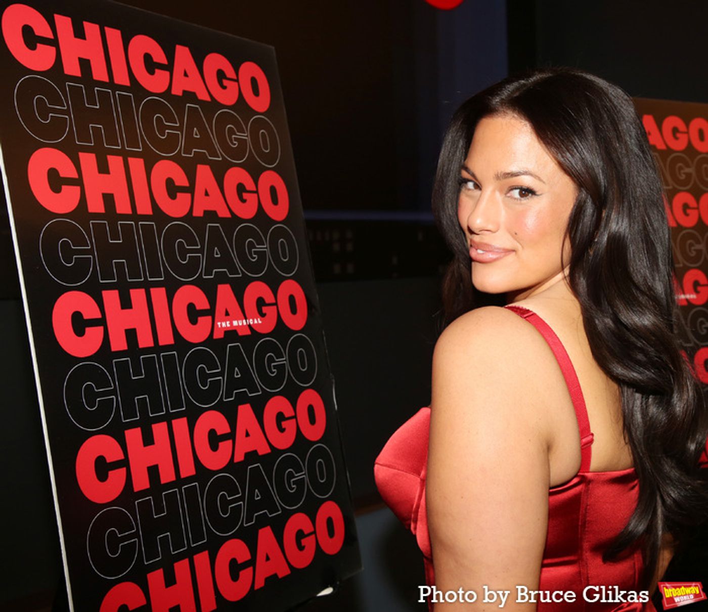 Photos: Ashley Graham Meets the Press for CHICAGO on Broadway  Image