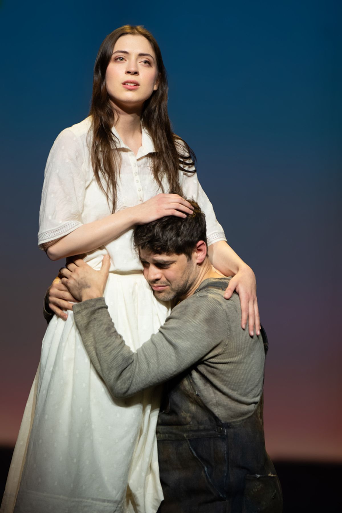 Lizzy McAlpine and Jeremy Jordan at 