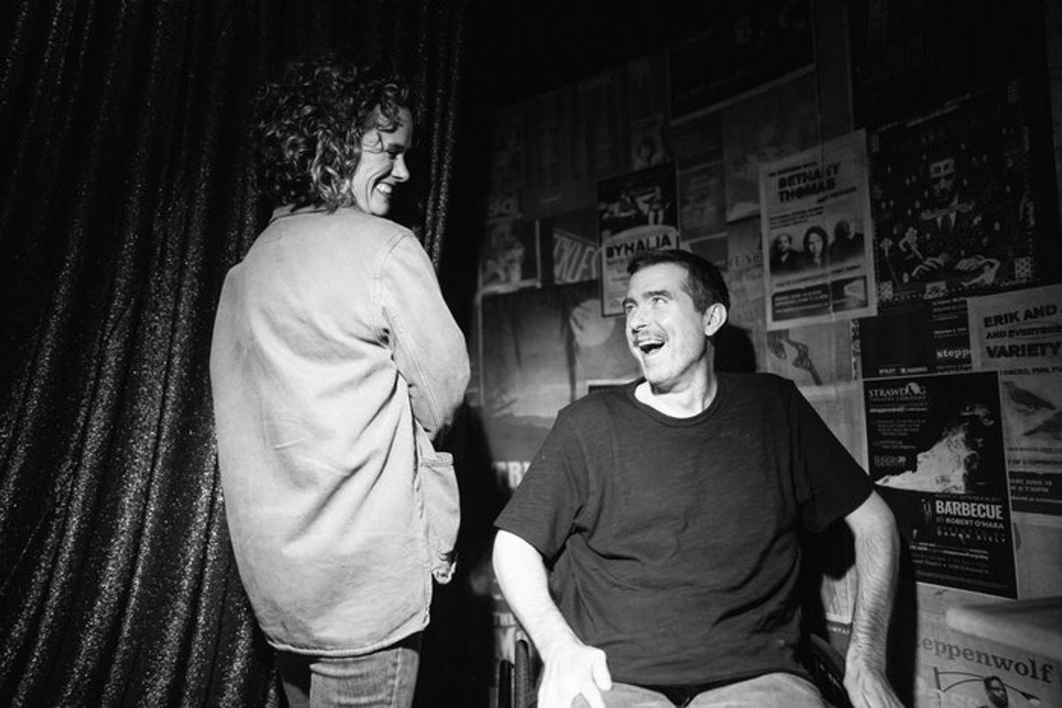 Cyd Blakewell and Michael Patrick Thornton at 