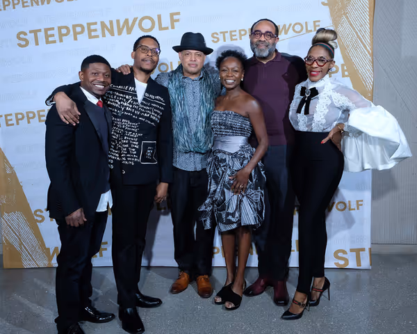 Edwin EdVanzd, ensemble member Namir Smallwood, Brian Marable, Zainab Jah, Frederick  Photo