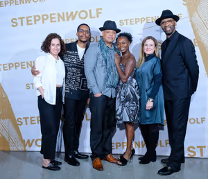 Artistic Director Audrey Francis, ensemble member Namir Smallwood, , Brian Marable, Z Photo