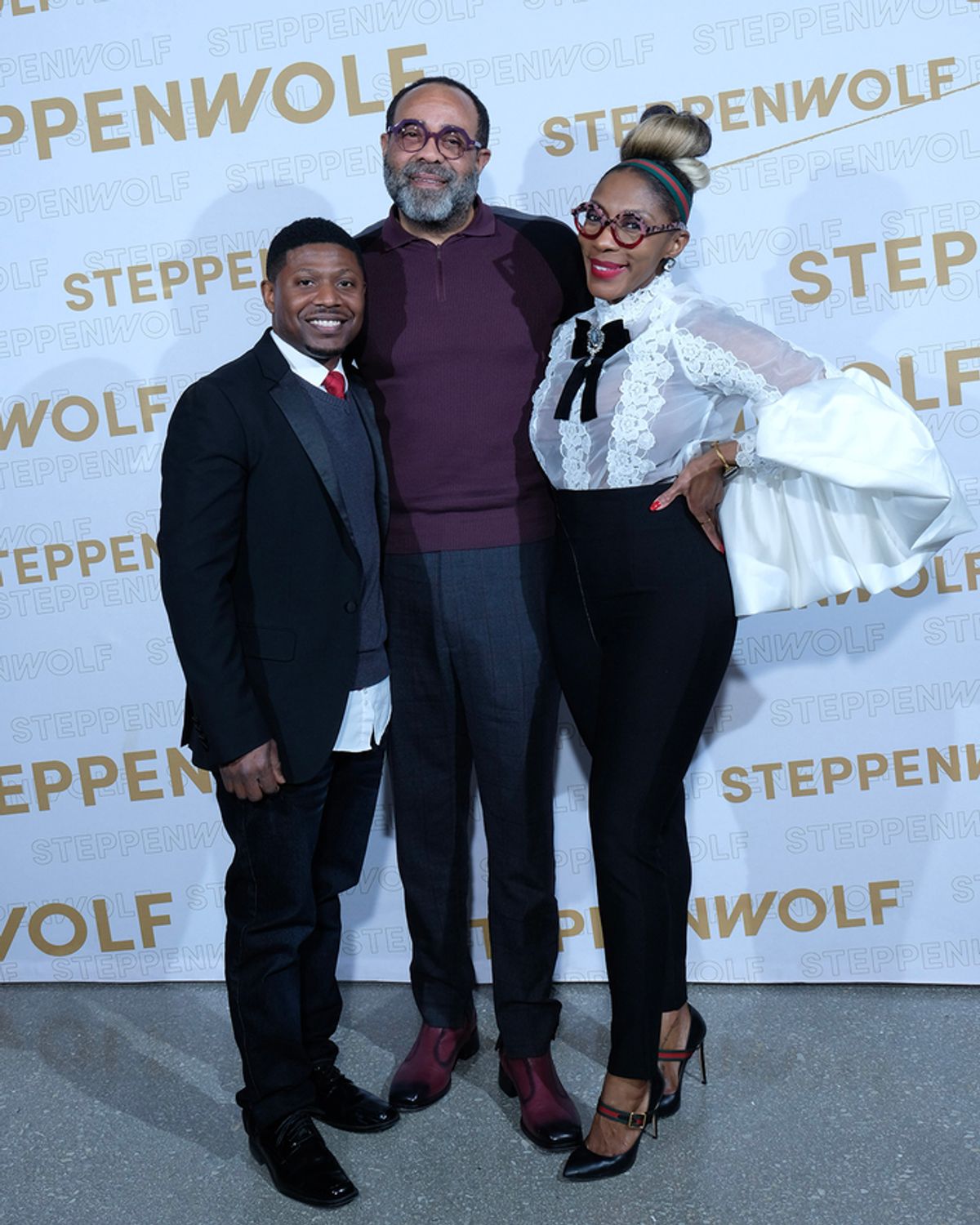 Edwin EdVanzd, Frederick Williams and Patrese D. McClain at 