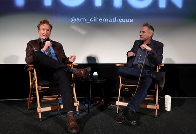 Conan O'Brien and Michael Schneider Photo