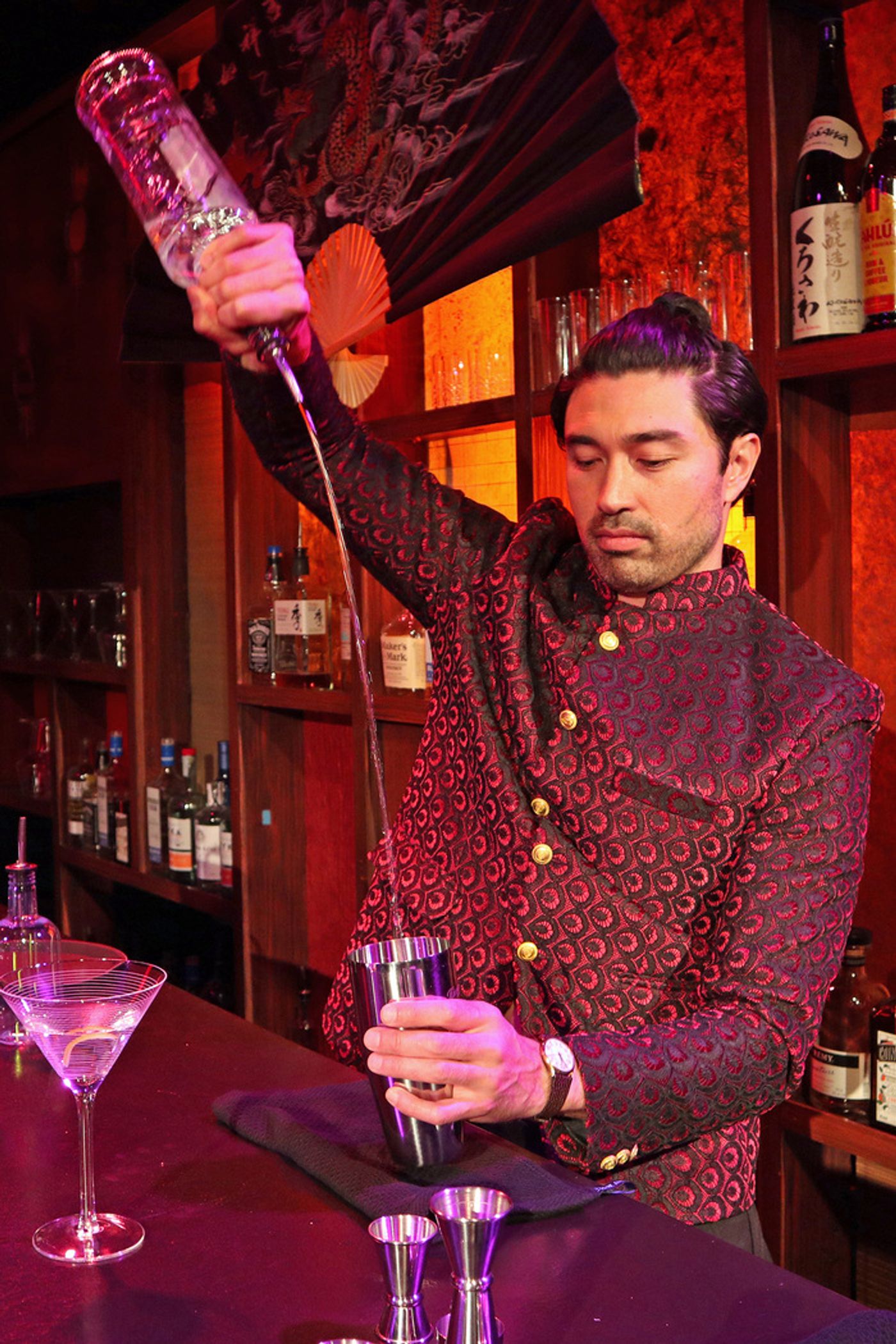 Photos: IN THE BAR OF A TOKYO HOTEL at the Hudson Backstage Theatre Photos: IN THE BAR OF A TOKYO HOTEL at the Hudson Backstage Theatre Image