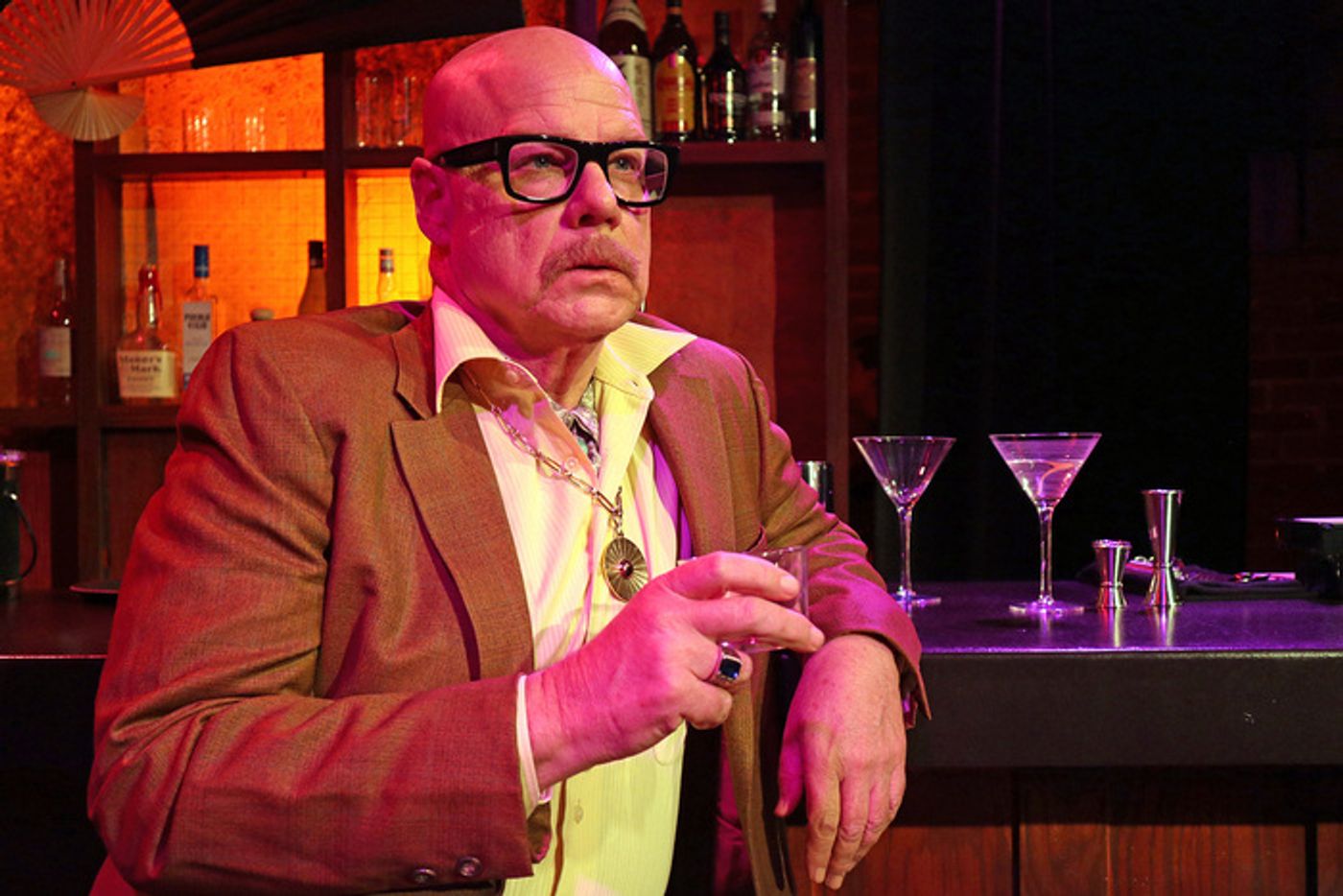 Photos: IN THE BAR OF A TOKYO HOTEL at the Hudson Backstage Theatre Photos: IN THE BAR OF A TOKYO HOTEL at the Hudson Backstage Theatre Image