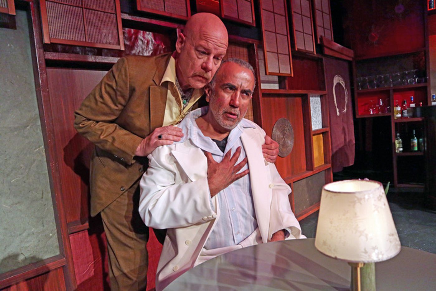 Photos: IN THE BAR OF A TOKYO HOTEL at the Hudson Backstage Theatre Photos: IN THE BAR OF A TOKYO HOTEL at the Hudson Backstage Theatre Image