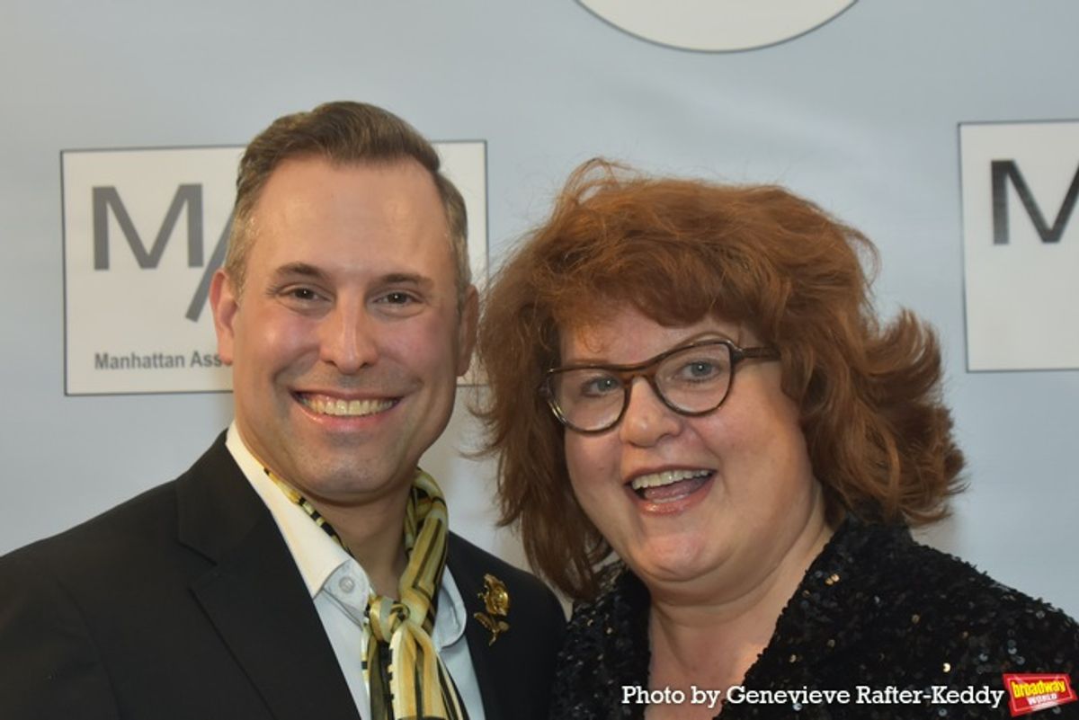 Anthony Fett and Klea Blackhurst at 