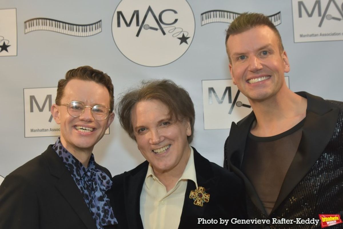 Michael D'Angora, Charles Busch and Tom D'Angora at 