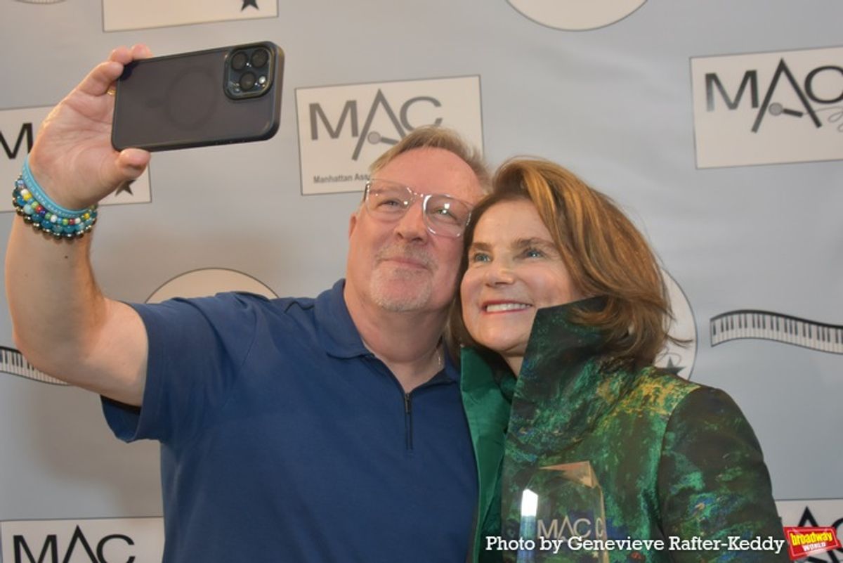 John McDaniel and Tovah Feldshuh at 