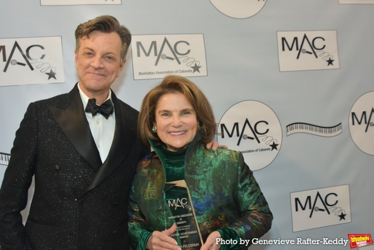 Jim Caruso and Tovah Feldshuh at 