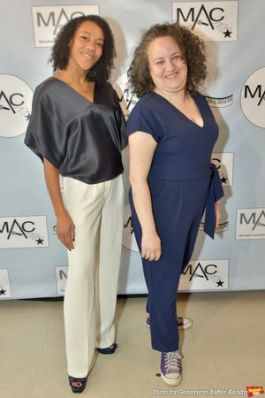 Nikki M. James and Amy Wolk @ BroadwayWorld Nikki M. James and Amy Wolk Photo