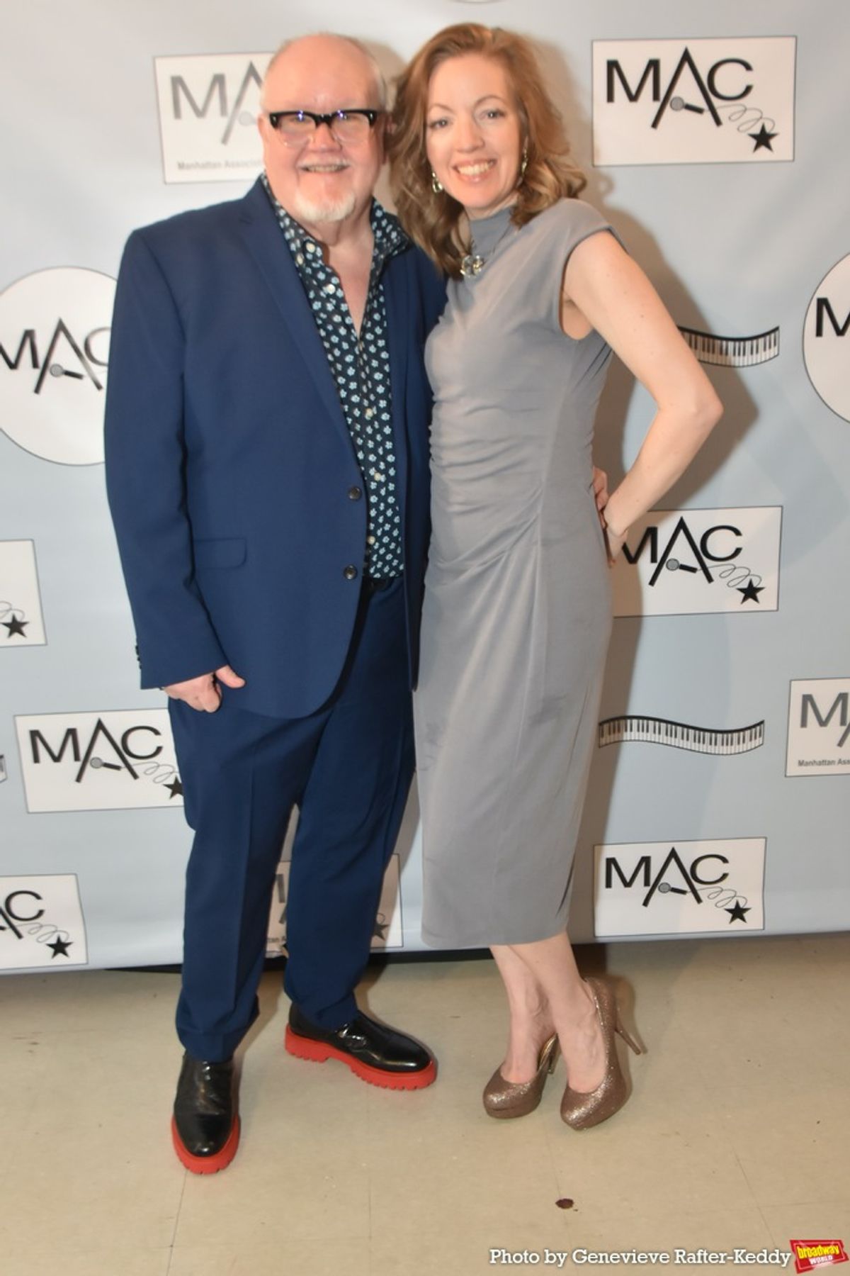 Lennie Watts and Liz Lark Brown at 