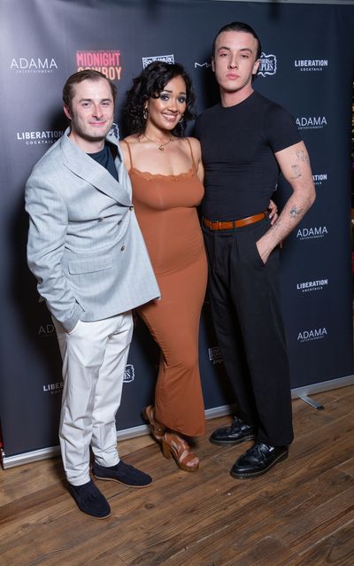Max Bowden, Tori Allen-Martin & Paul Jacob French Photo