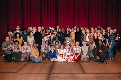 Duchess of Sussex Meghan Markle Visits Gypsy on Broadway  Photo