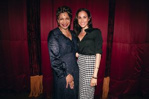 Duchess of Sussex Meghan Markle Visits Gypsy on Broadway  Photo