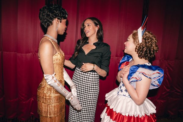 Duchess of Sussex Meghan Markle Visits Gypsy on Broadway  Photo