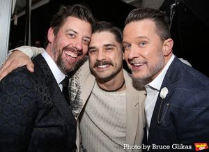 Christian Borle, Andy Mientus and Will Chase @ BroadwayWorld Christian Borle, Andy Mientus and Will Chase Photo