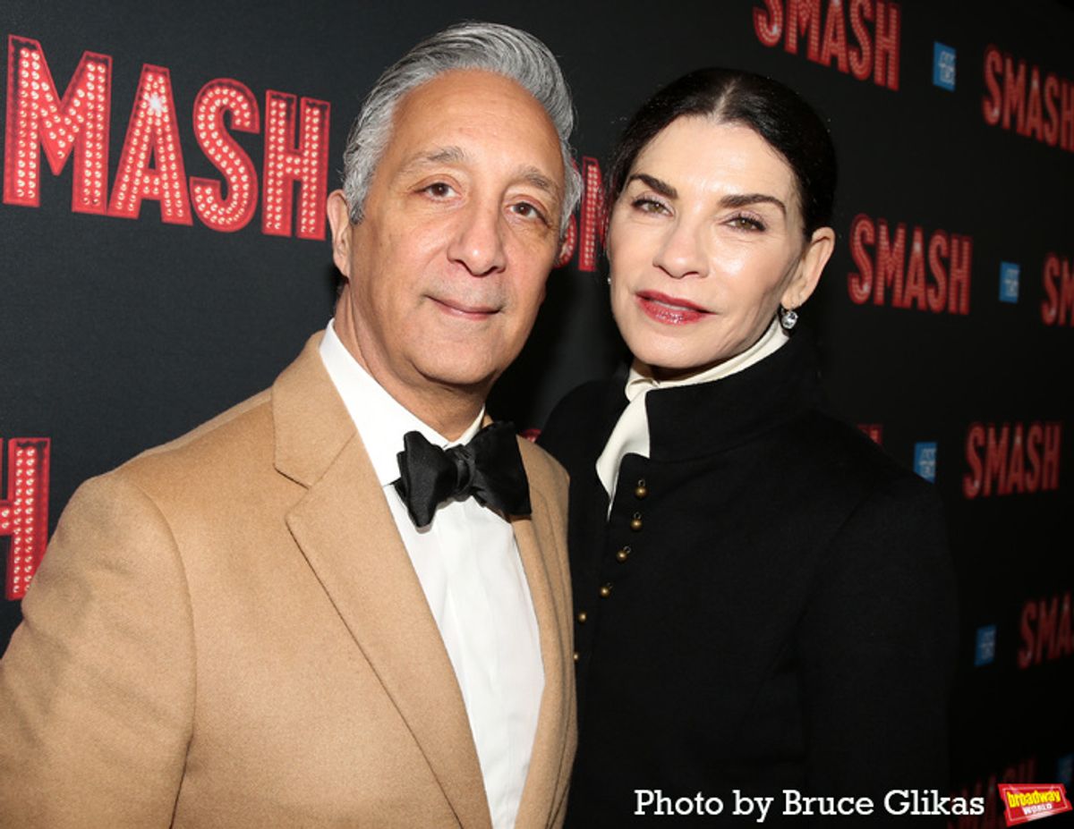 Jeff Mahshie and Julianna Margulies at 