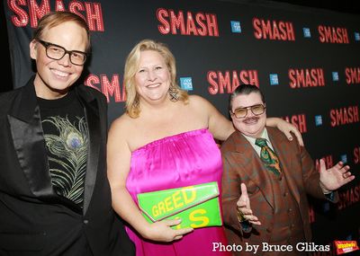 Jeff Hiller, Bridget Everett and Murray Hill Photo