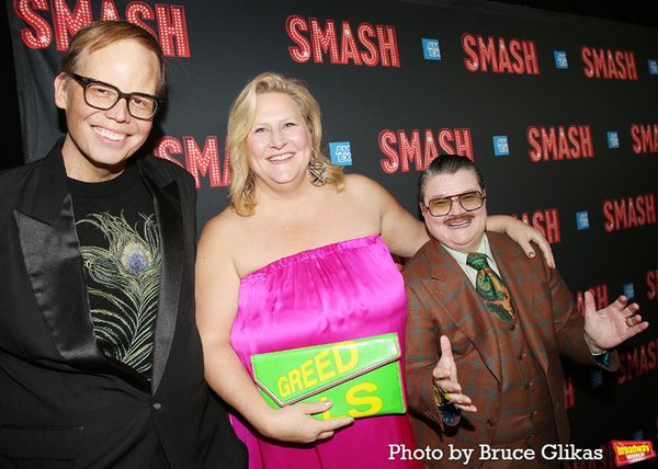 Jeff Hiller, Bridget Everett and Murray Hill Photo