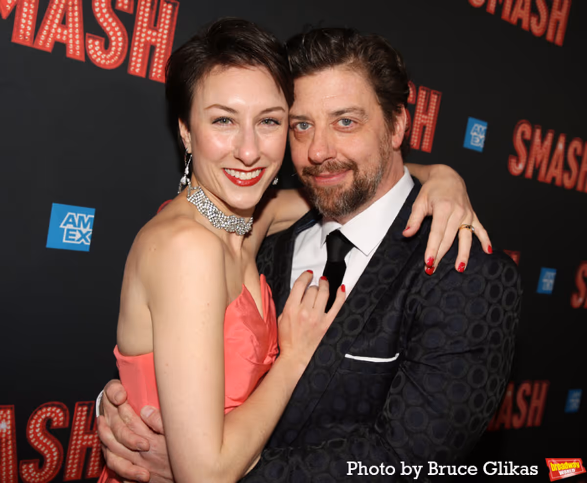 Skye Maddox and Christian Borle at 