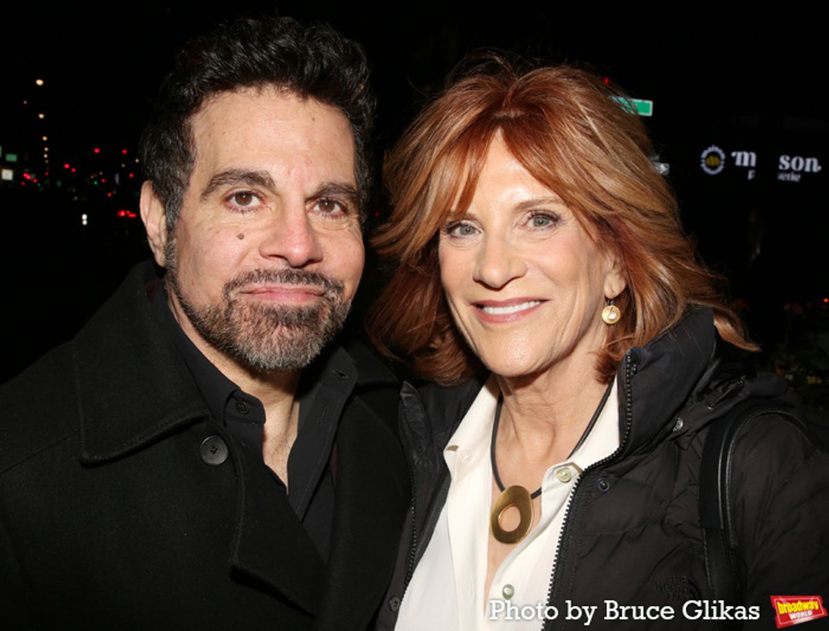Mario Cantone and Carol Leifer at 