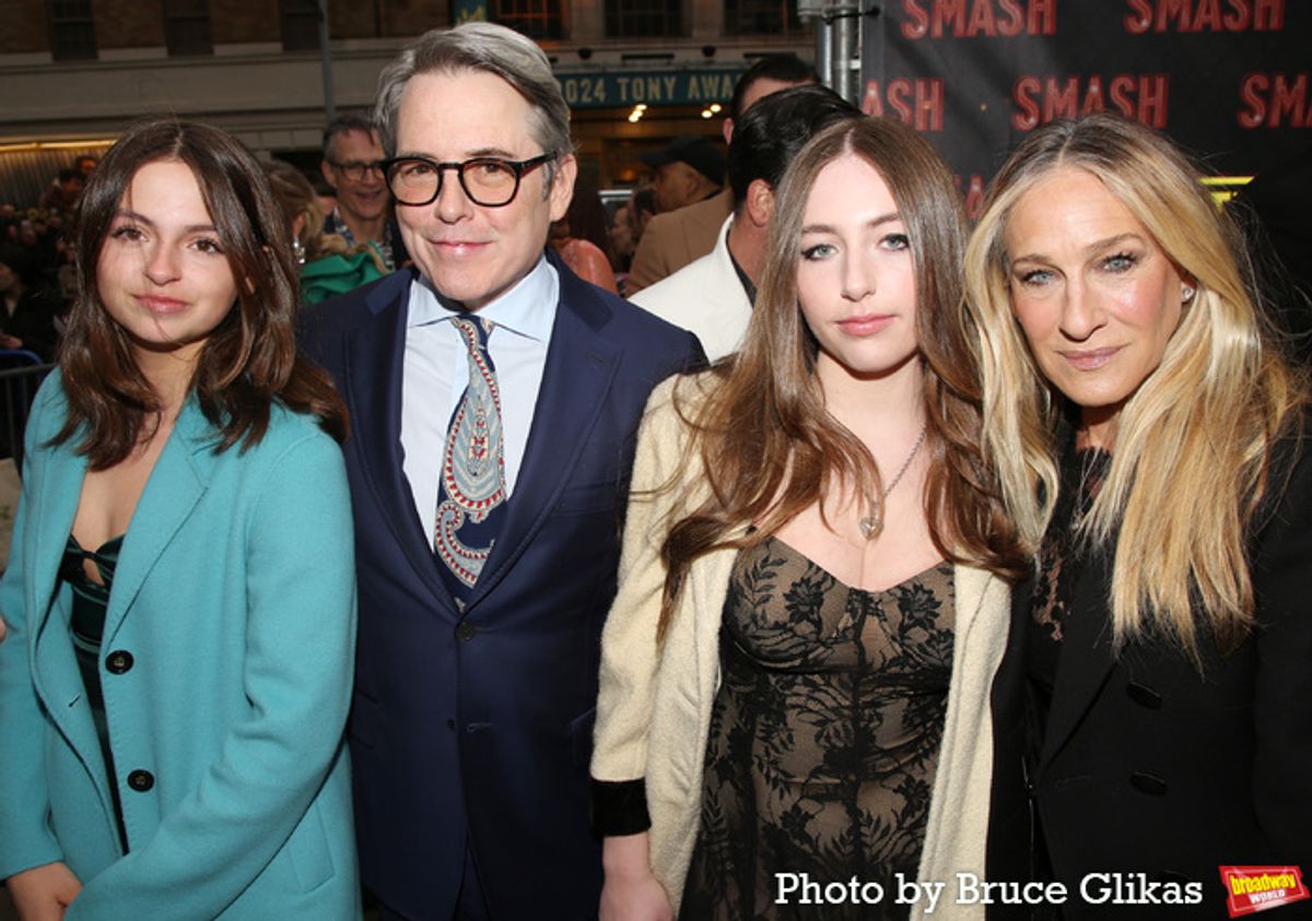Tabitha Hodge Broderick, Matthew Broderick, Marion Loretta Elwell Broderick and Sarah Jessica Parker  at 
