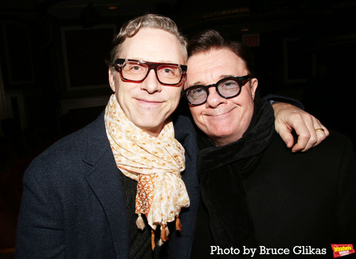 Devlin Elliott and Nathan Lane at 
