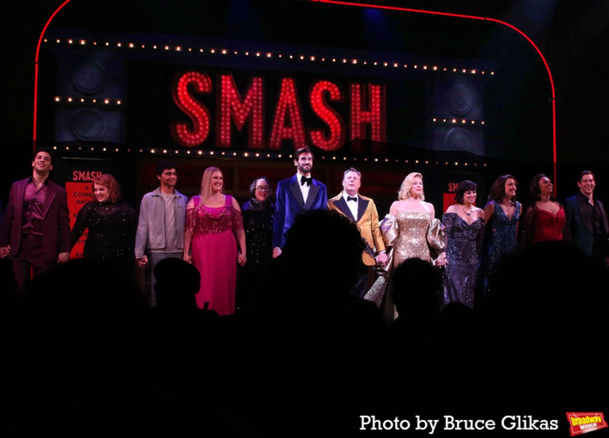 Jake Trammel, Megan Kane, Nicholas Matos, Bella Coppola, Kristine Nielsen, John Behlmann, Brooks Ashmanskas, Robyn Hurder, Krysta Rodriguez, Caroline Bowman, Jacqueline B. Arnold and Casey Garvin at 