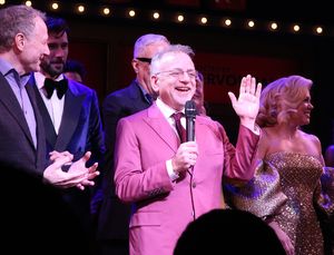 Bob Martin, Scott Wittman, Marc Shaiman and Robyn Hurder Photo