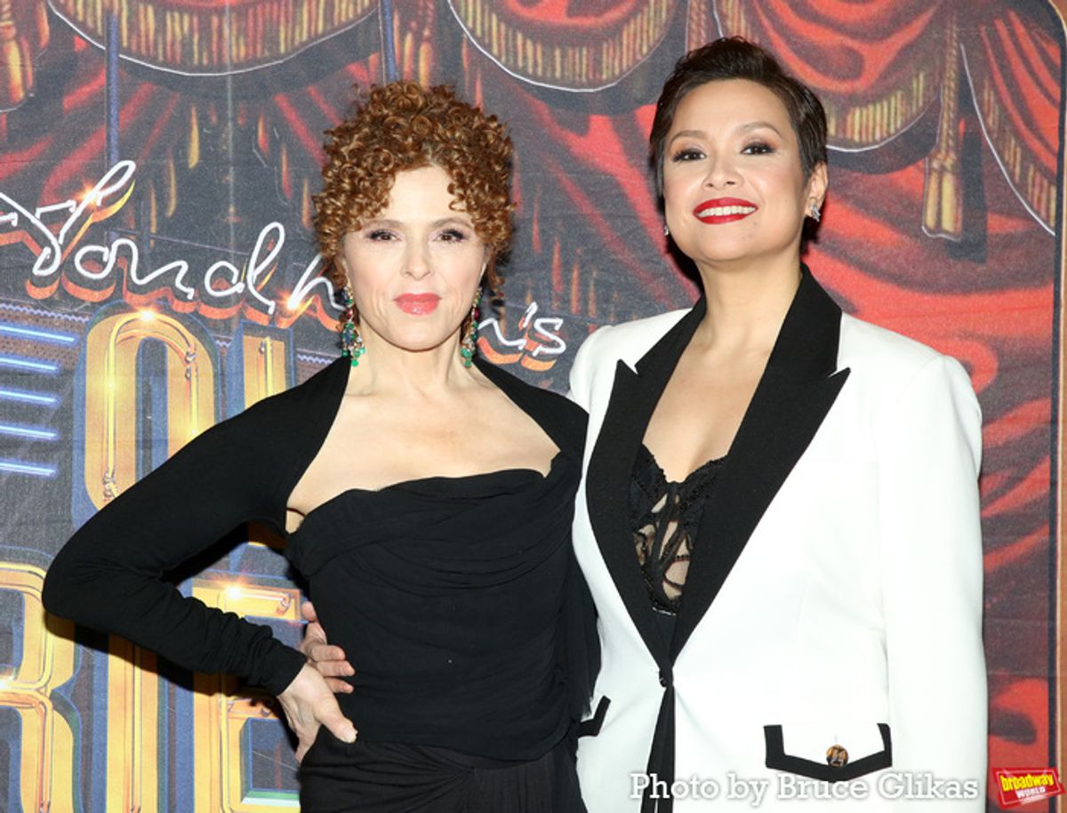 Bernadette Peters and Lea Salonga at 