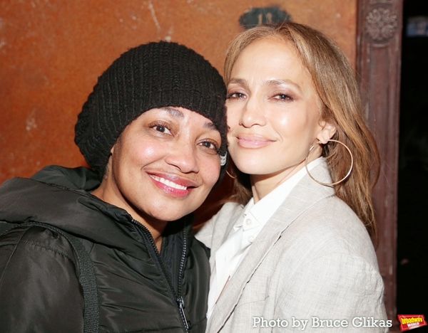 Natalie Venetia Belcon and Jennifer Lopez Photo