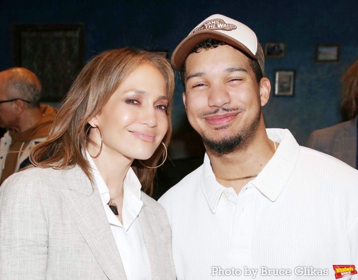 Jennifer Lopez and Da'Von Moody at 