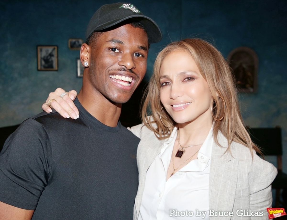 Wesley Wray and Jennifer Lopez at 