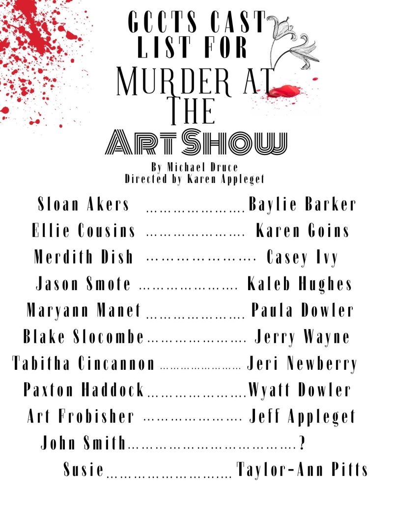 Review: MURDER AT THE ART SHOW at Grant County Community Theater  Image