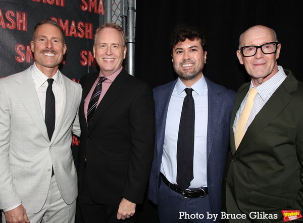 Stephen Loguidice, Robert Greenblatt, Christian Hermann and Neil Meron Photo