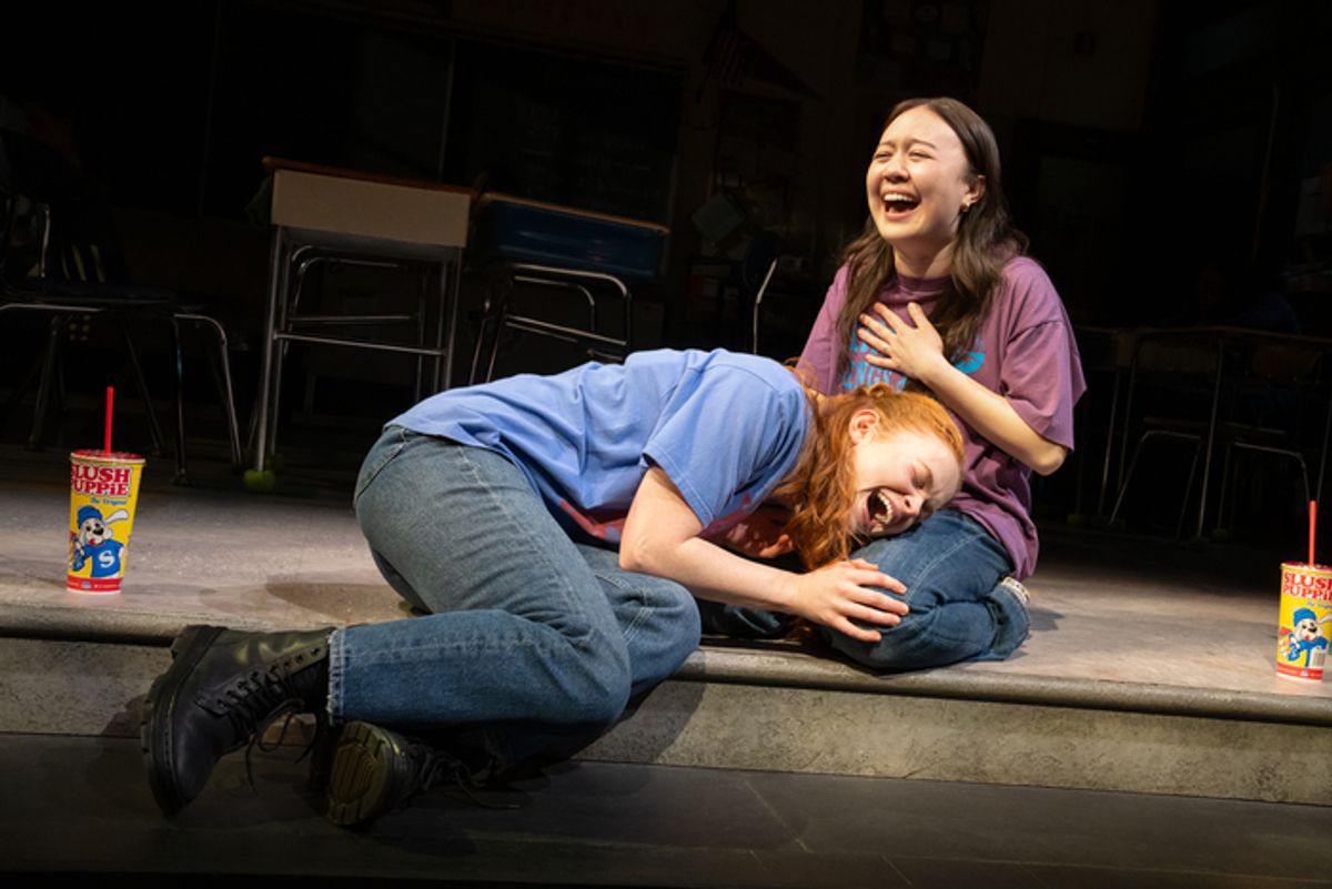 Sadie Sink, Amalia Yoo at 