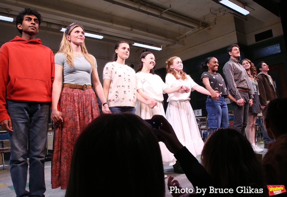 Nihar Duvvuri, Molly Griggs, Fina Strazza, Amalia Yoo, Sadie Sink, Morgan Scott, Gabriel Ebert, Maggie Kuntz and Hagan Oliveras at 