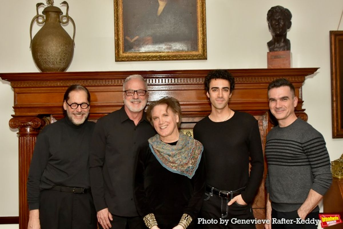 David Staller, Tom Hewitt, Charles Busch, Rodd Cyrus and Dan Domingues at 