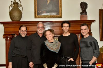 David Staller, Tom Hewitt, Charles Busch, Rodd Cyrus and Dan Domingues Photo