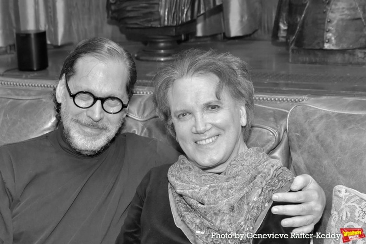 David Staller and Charles Busch at 
