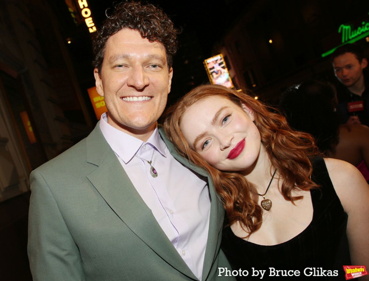 Gabriel Ebert and Sadie Sink at 