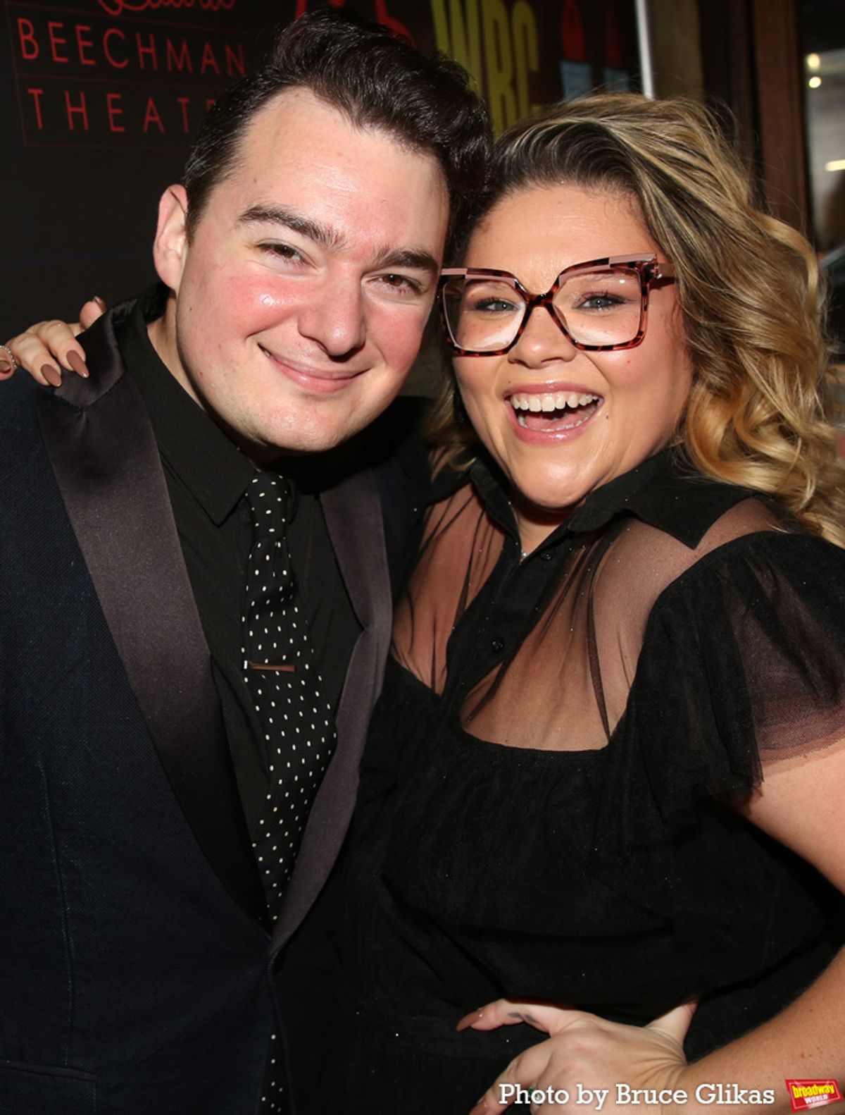 Jordan Wolfe and Michelle Dowdy at 