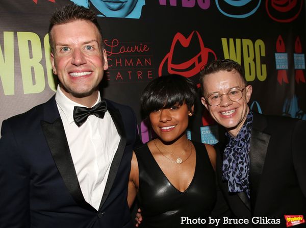 Tom D'Angora, Ariana DeBose, and Michael D'angora  Photo
