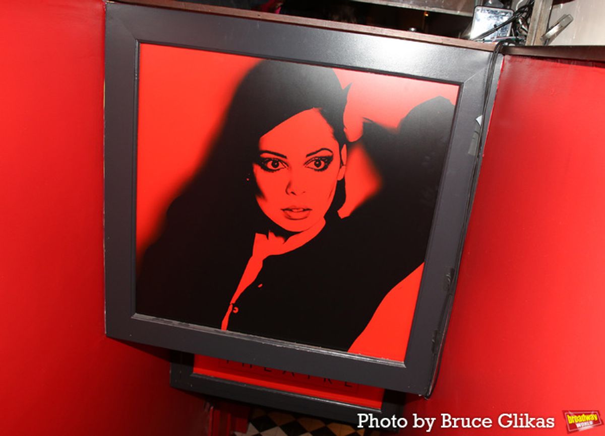 Signage at The Laurie Beechman Theatre at 