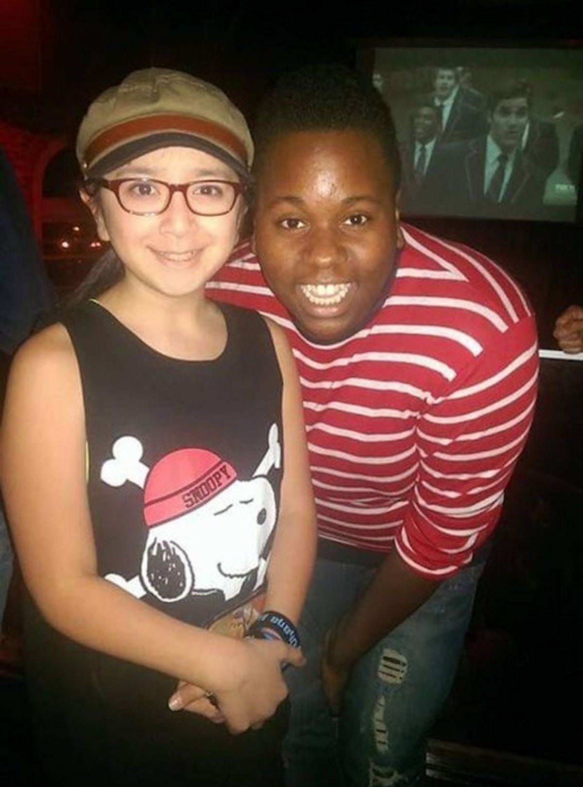 Alex Newell at 