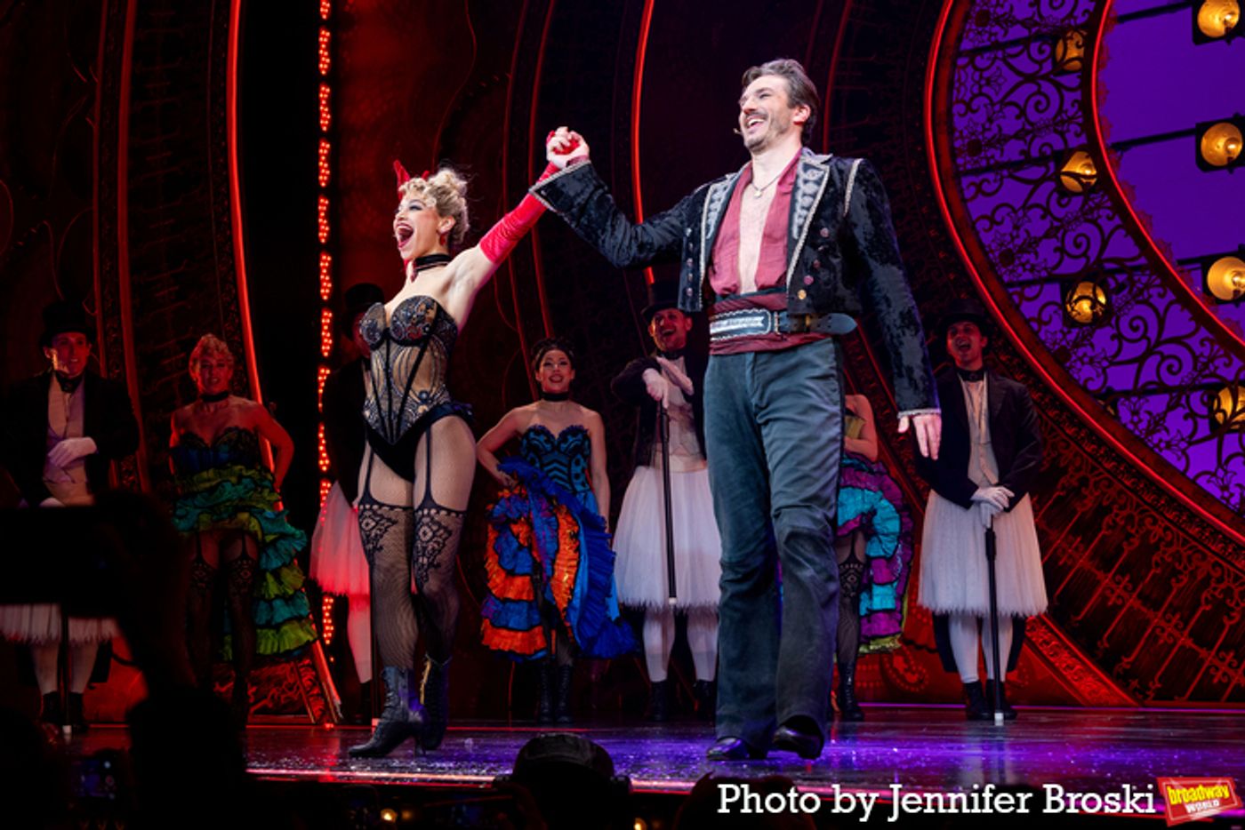 Photos: Jordan Fisher Takes First Bows In MOULIN ROUGE!  Image